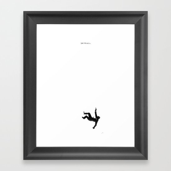 Skyfall Framed Art Print
