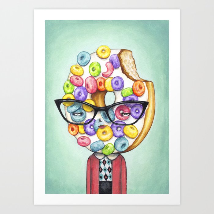 Forbidden Fruitloop Art Print