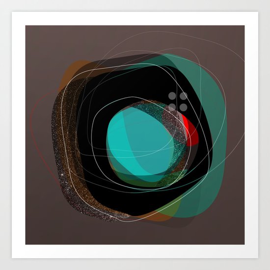 the abstract dream 8 Art Print