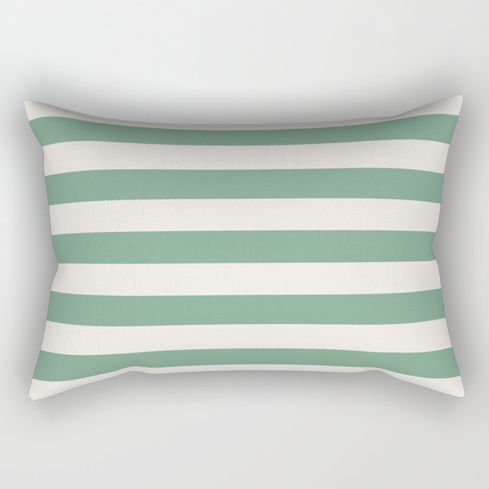 BASIL STRIPE Rectangular Pillow