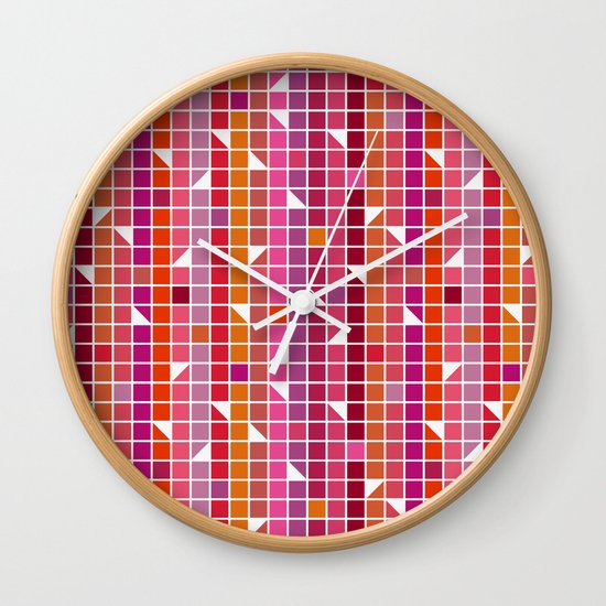 Quadrille Wall Clock