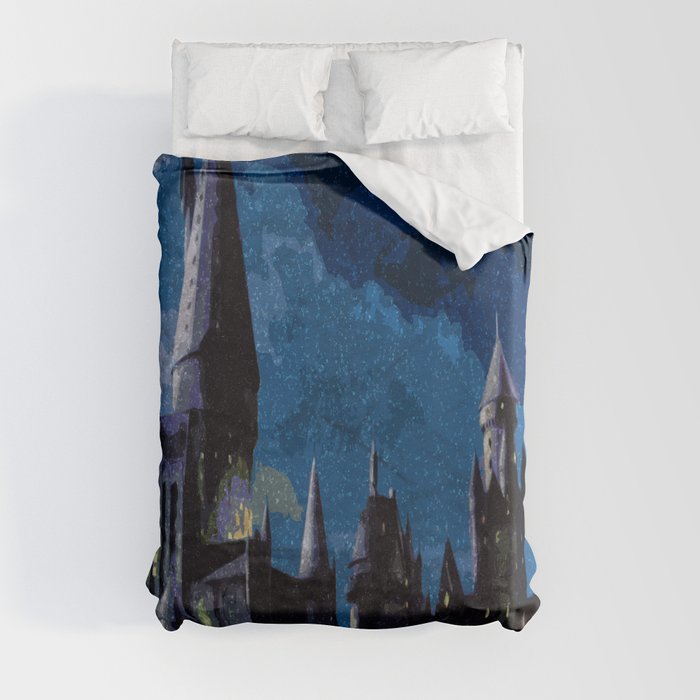 The best wizarding school Duvet Cover