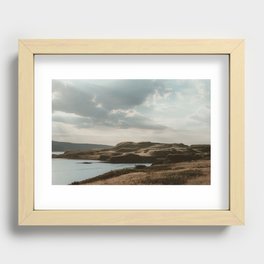 Scottish Coastline Recessed Framed Print