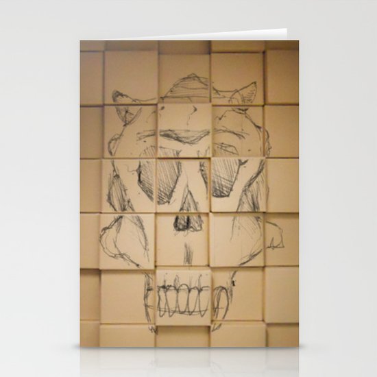 Space in Boxes Stationery Cards