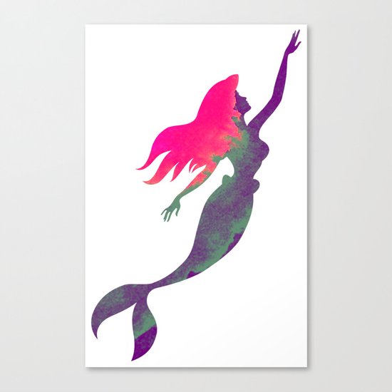 Disney's The Little Mermaid Canvas Print