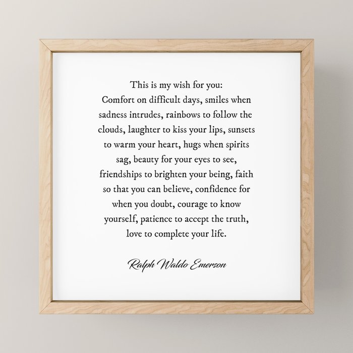 Framed Mini Art Print
