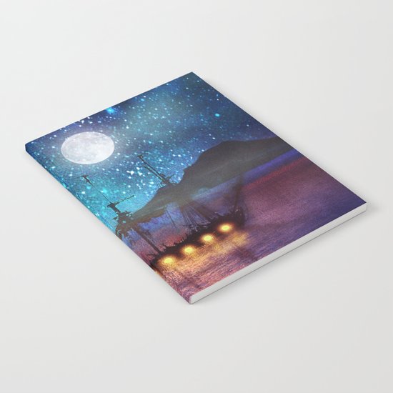 The lights and the Silent Water Notebook