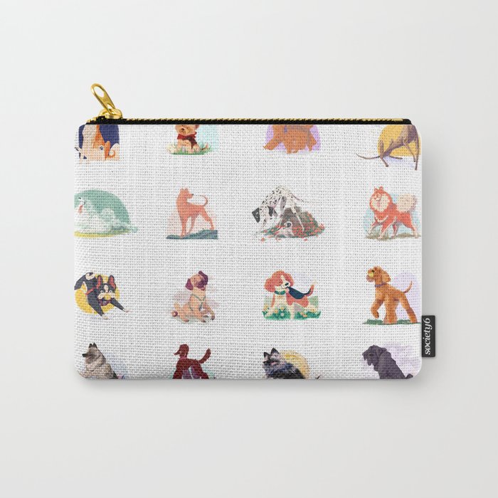 doggust collage Carry-All Pouch