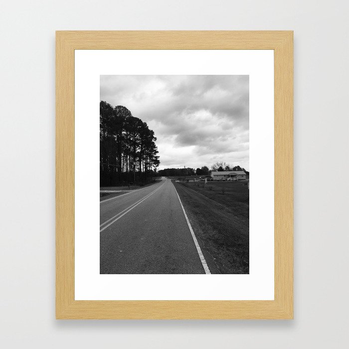 Road Home Framed Art Print