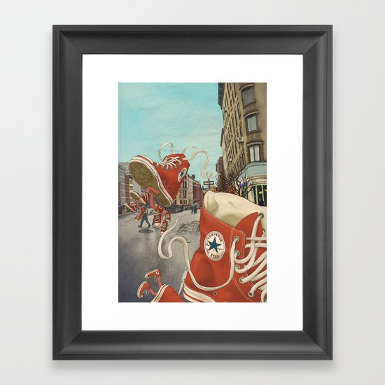 Runaways Framed Art Print