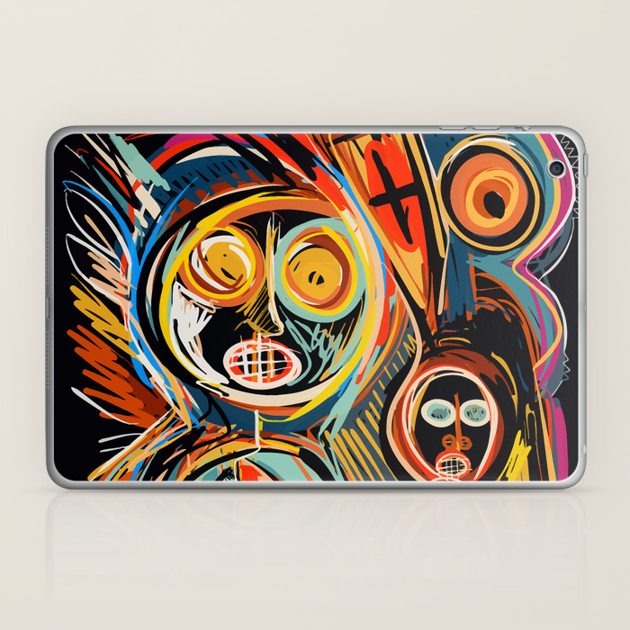 Anima Mia Street Art Graffiti Art Brut Laptop Ipad Skin By Emmanuelsignorino Society6