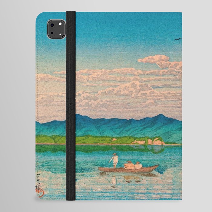 Selected Views of the Tokaido Lake by Kawase Hasui iPad Folio Case