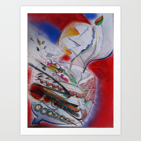 jupiter juice Art Print