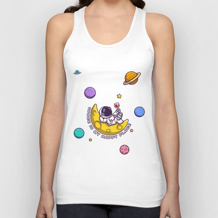 Space Is My Happy Place Tank Top