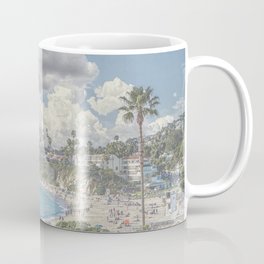 Laguna Beach Texture image Coffee Mug