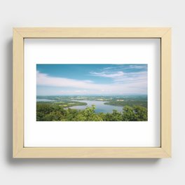 Lake Champlain Recessed Framed Print