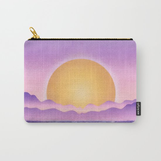 Sunset - purple variation Carry-All Pouch
