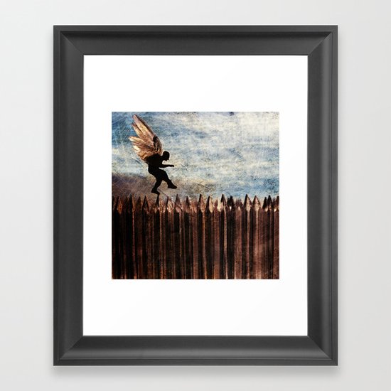 The Next Step Framed Art Print