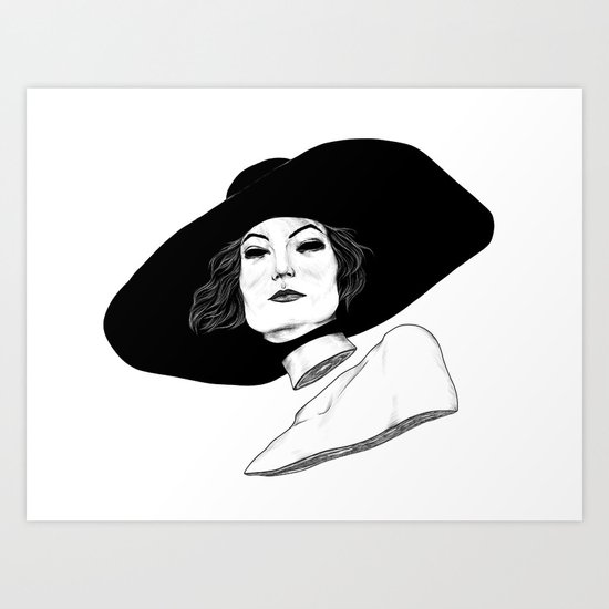 the gods have been good to you Art Print