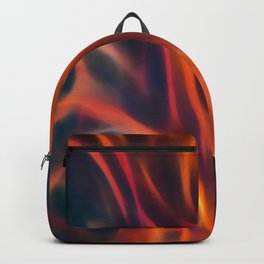 Glowng Orange Fire Backpack