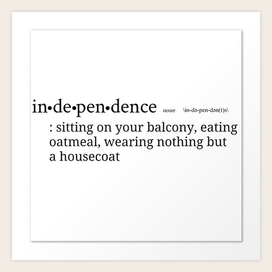 Independence Art Print