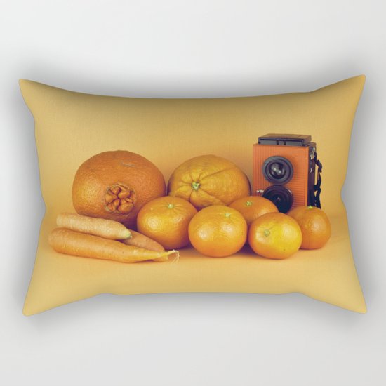 Orange carrots - still life Rectangular Pillow