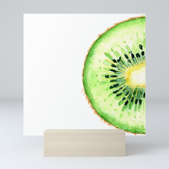 Tutti Frutti. Kiwi. Mini Art Print