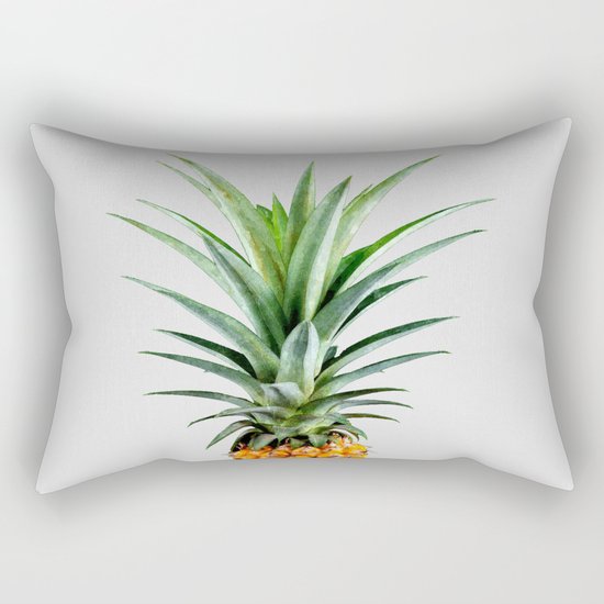 Pineapple V2 #society #buyart #artprints #decor Rectangular Pillow
