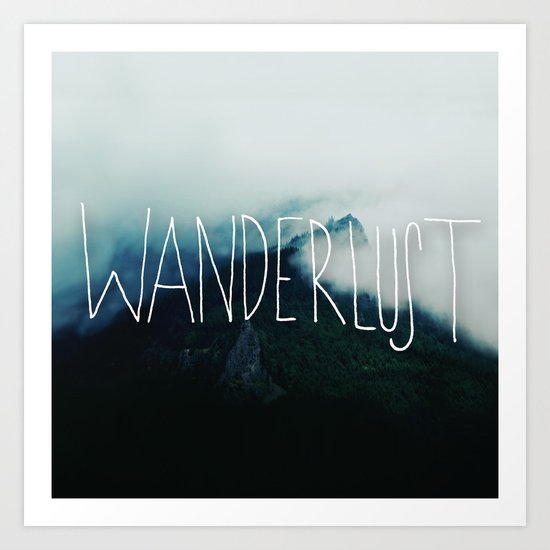 Wanderlust: Columbia River Gorge Art Print
