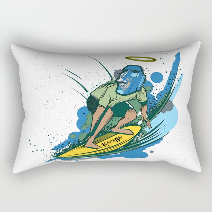 2022 Collection ( Surf 1 ) Rectangular Pillow