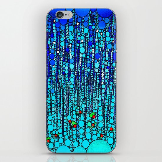 :: Blue Martini Celebration :: iPhone & iPod Skin
