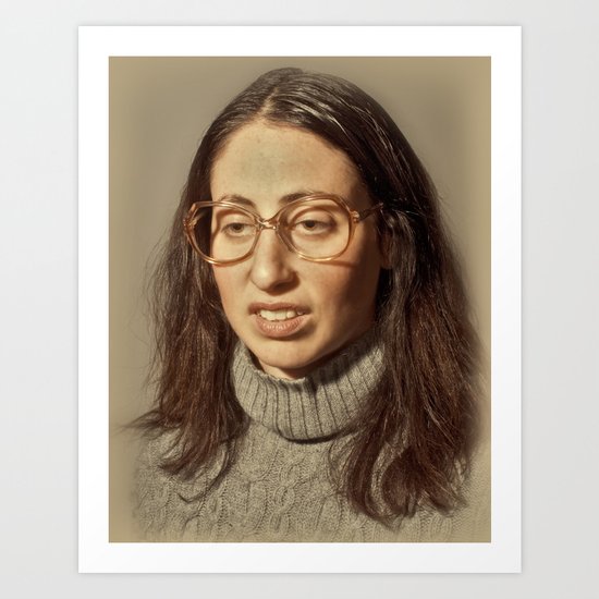i.am.nerd. :: lauren s. Art Print