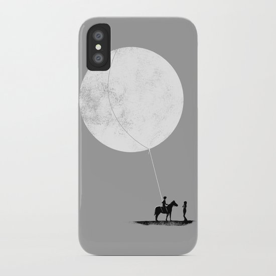 do you want the moon? iPhone Case