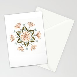 Fireflies Mandala Stationery Card