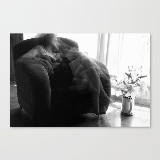 When I'm thinking about you... Canvas Print
