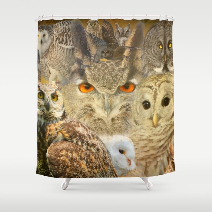 OWL you need is LOVE Shower Curtain