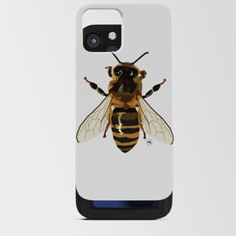 Honey Bee Print iPhone Card Case