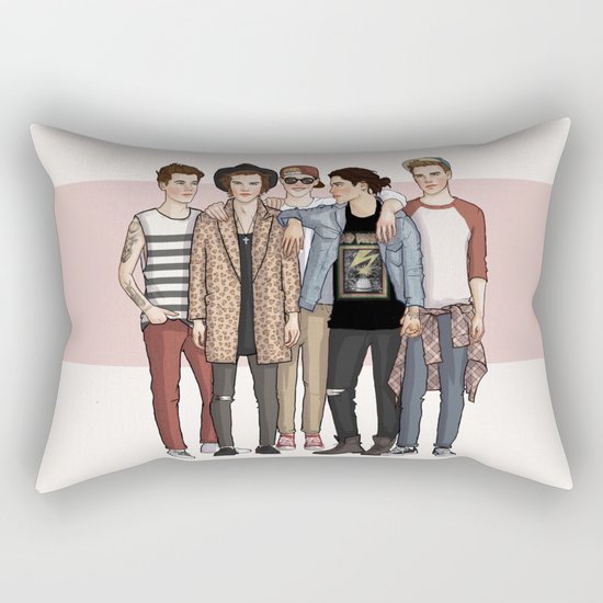 One Direction Rectangular Pillow