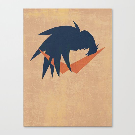 Minimalist Kamina Canvas Print