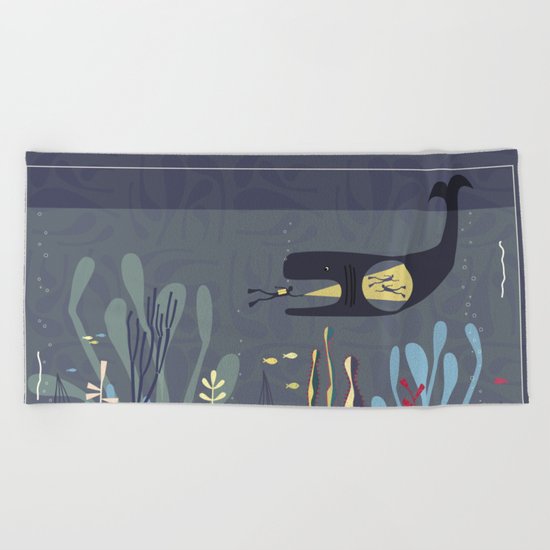 The Fishtank Beach Towel