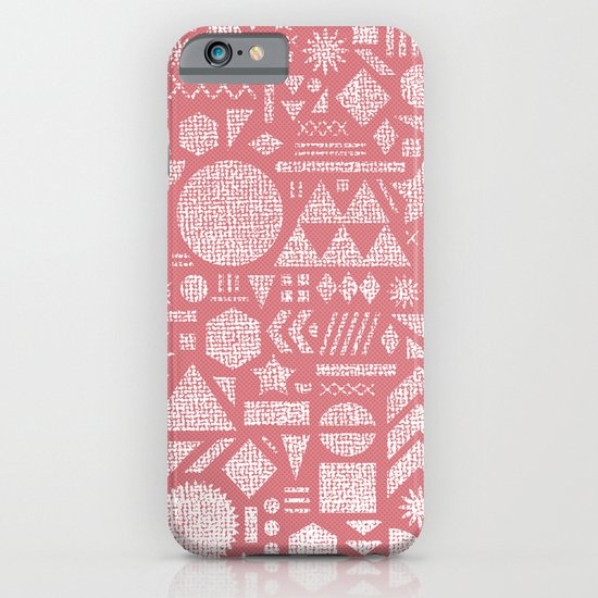 Modern Elements with Bubble Gum. iPhone & iPod Case