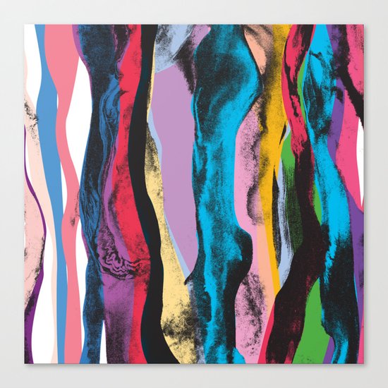 Colour Bundle Canvas Print