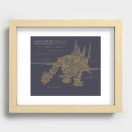 Zoids: Liger Zero Schneider Recessed Framed Print