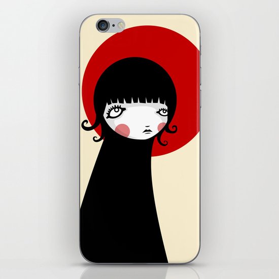 Redd Moon iPhone & iPod Skin