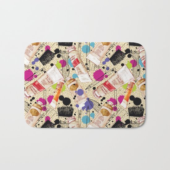 Paint It Bath Mat