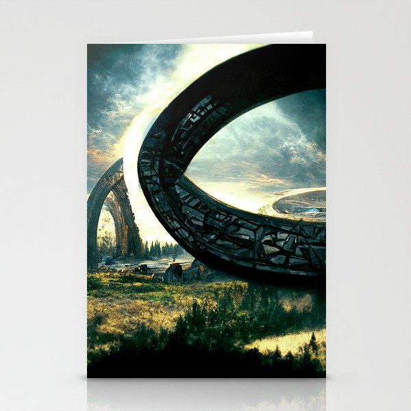Through the Portal Stationery Cards