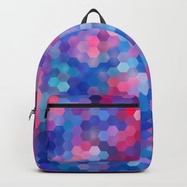 Hexagon Pattern Experiment # 1 Backpack