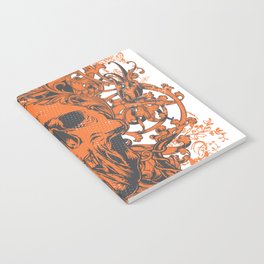 Scary Skull Notebook