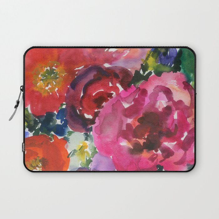 colorful bouquet: roses Laptop Sleeve