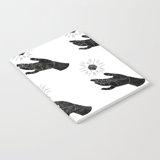 Magical icosahedron Notebook
